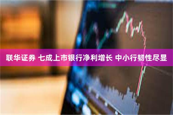 联华证券 七成上市银行净利增长 中小行韧性尽显
